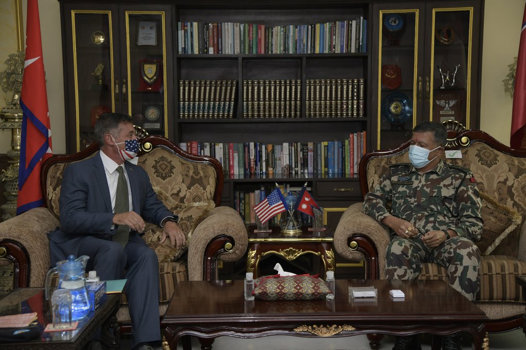 US Ambassador Pays A Courtesy Call On COAS General Thapa | New ...