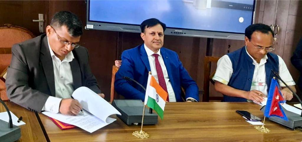 MoUs For Two Projects To Be Implemented Under Gol Grant Assistance ...