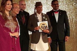 Binod Chaudhary Awarded 'Asian Man of the Year'