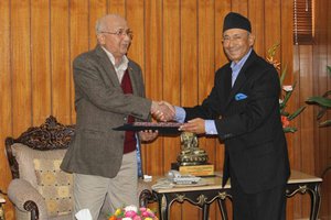 CNI delegation meets Prime Minister Oli