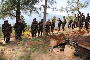 COAS General Rana inspected Defense Exercises