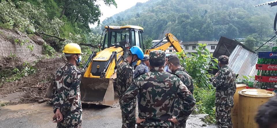 Eight Buried By A Landslide In Sindhupalchwok | New Spotlight Magazine