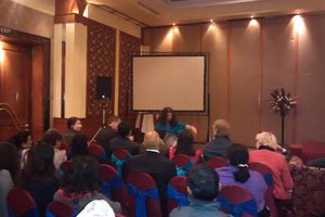 European Union Screened documentary on human rights activities in Nepal