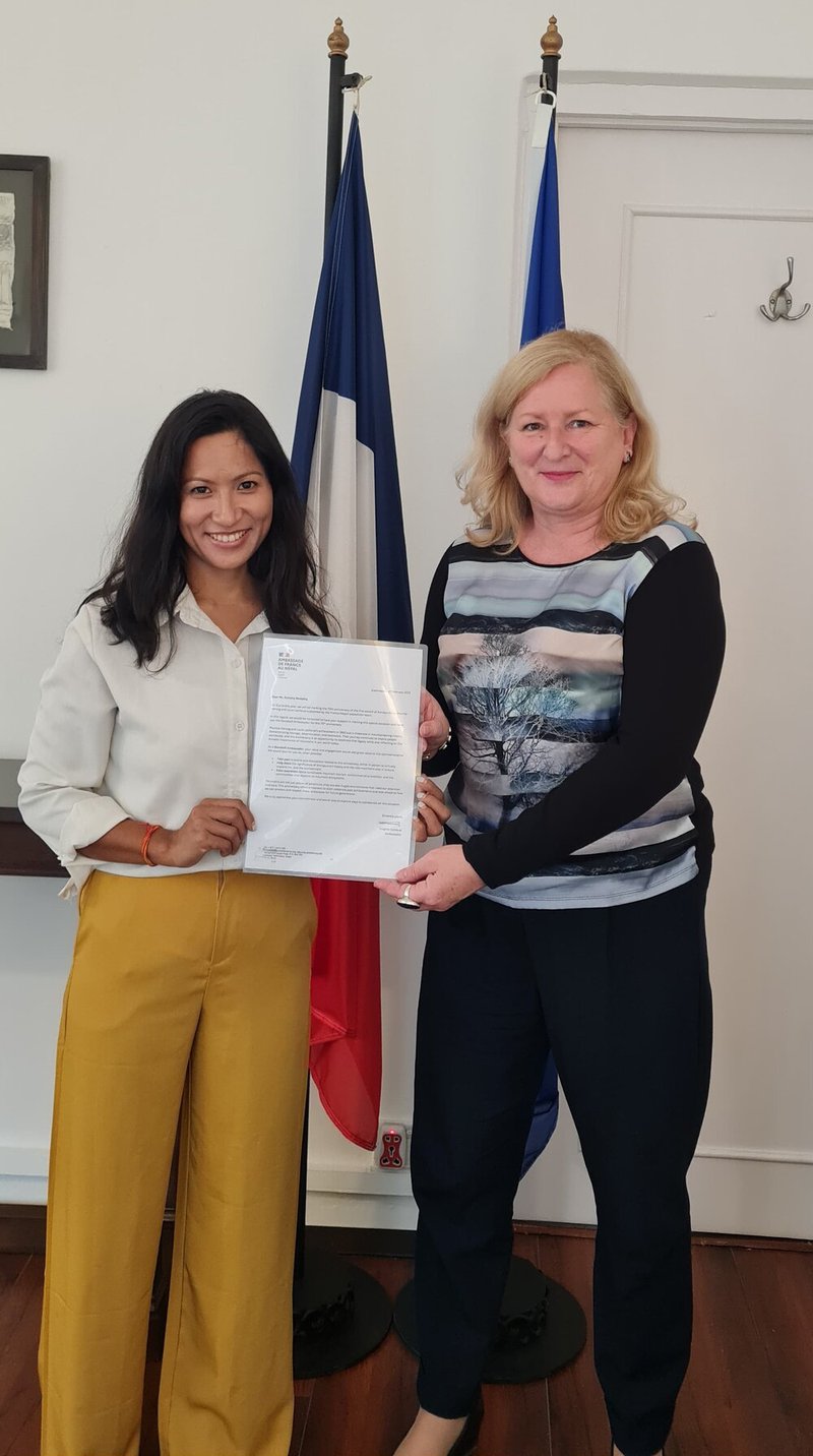 French ambassador with Purnima.jpg