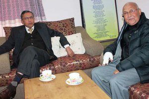 Indian envoy calls on UML chair Oli