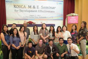 KOICA organized a Monitoring and Evaluation Seminar