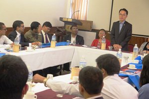 Minister of Science and Technology Minister and Korean Ambassador Nepal Visit NITC