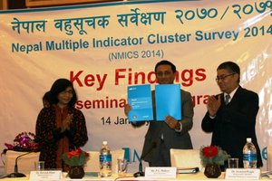 Nepal Multiple Indicator Cluster Survey (NMICS) 2014 Key Findings Released