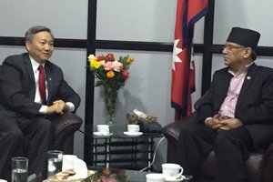 Prime Minister Dahal discusses development priorities with World Bank Country Director