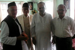 Senior BJP leader Koshyari Meets NC Leaders