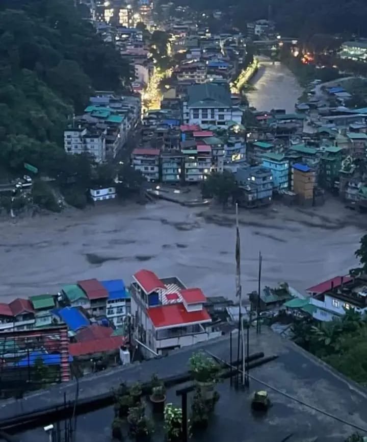 Flash Floods Devastated Many Parts Of Sikkim; 23 Army Personnel Missing ...