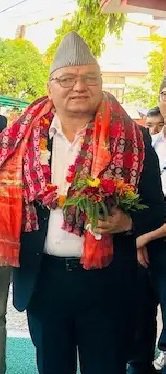 Tikaram Thapa secretary at Karnali province.jpg