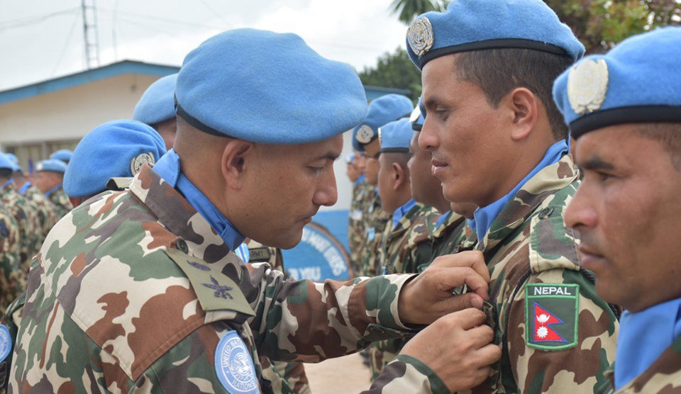 military observers peacekeeping rank