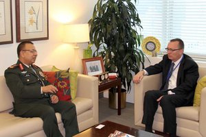 US Assistant Secretary of State Biswal Called on Nepal Army Chief General Rana