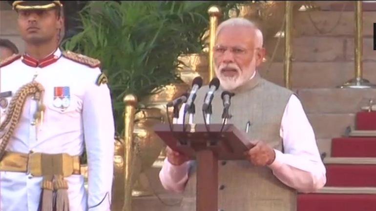 Narendra Modi Takes Oath As Pm For Second Term At Rashtrapati Bhavan 